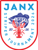 Janx Striper Tournament shield logo